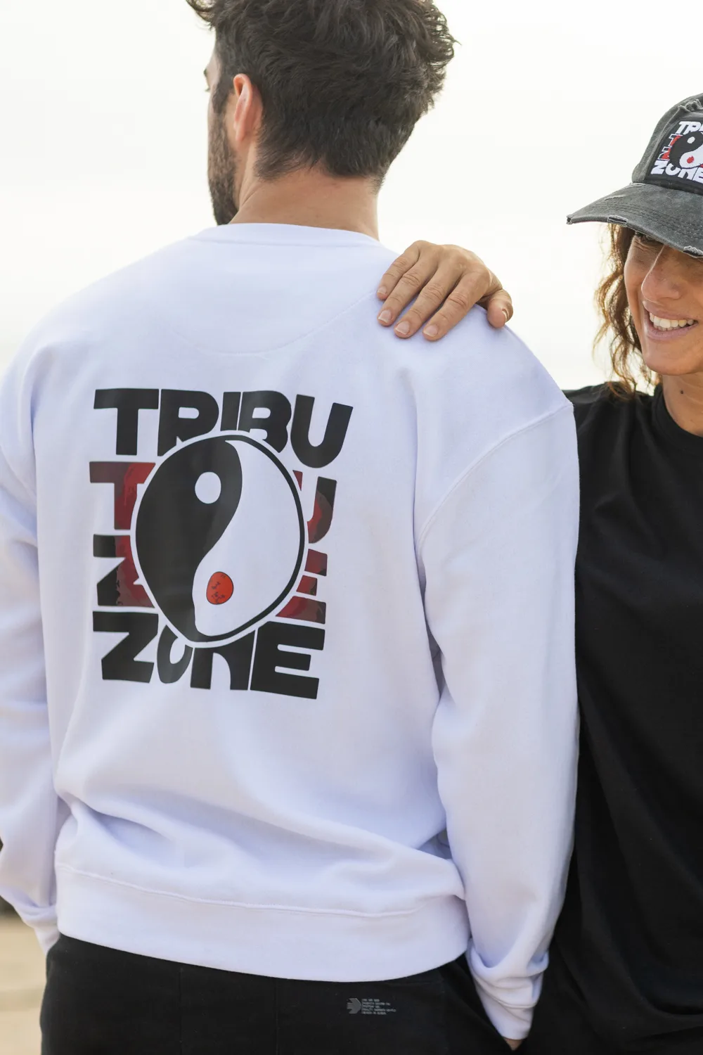 SUDADERA SIN CAPUCHA CUELLO REDONDO YIN YAN TRIBUZONE