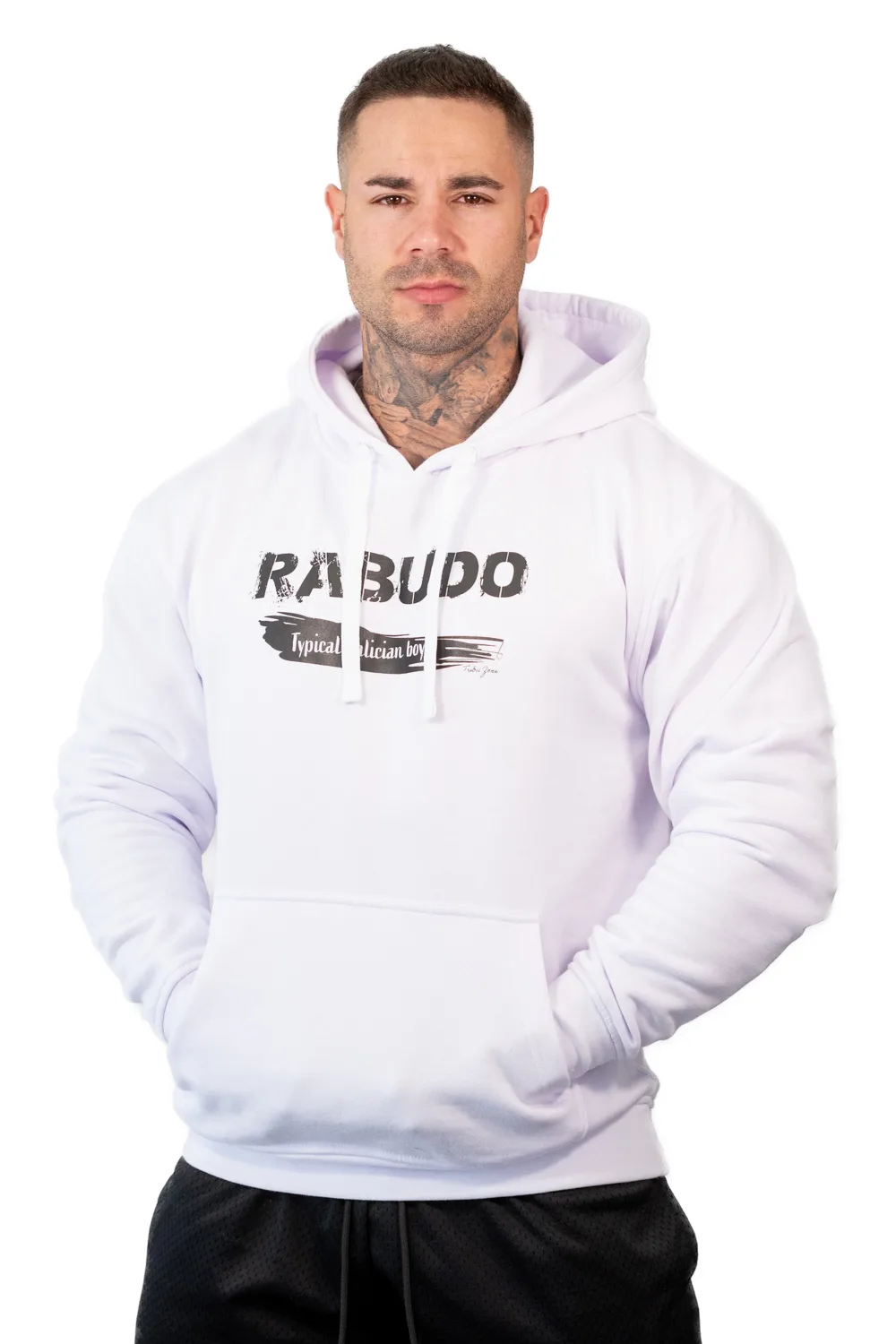 sudadera con capucha rabudo