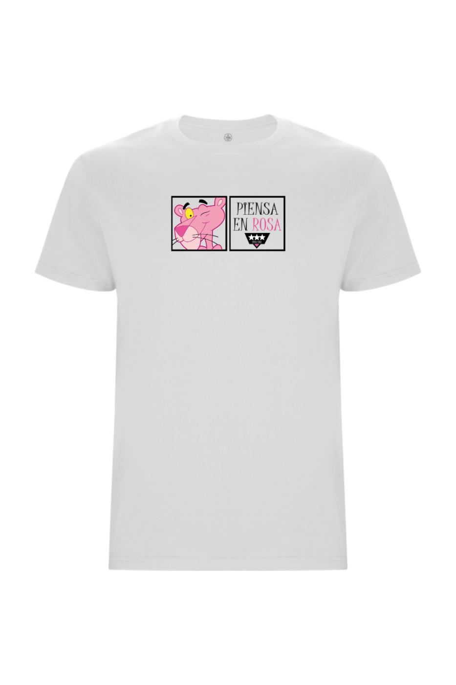 camiseta tubular piensa en rosa