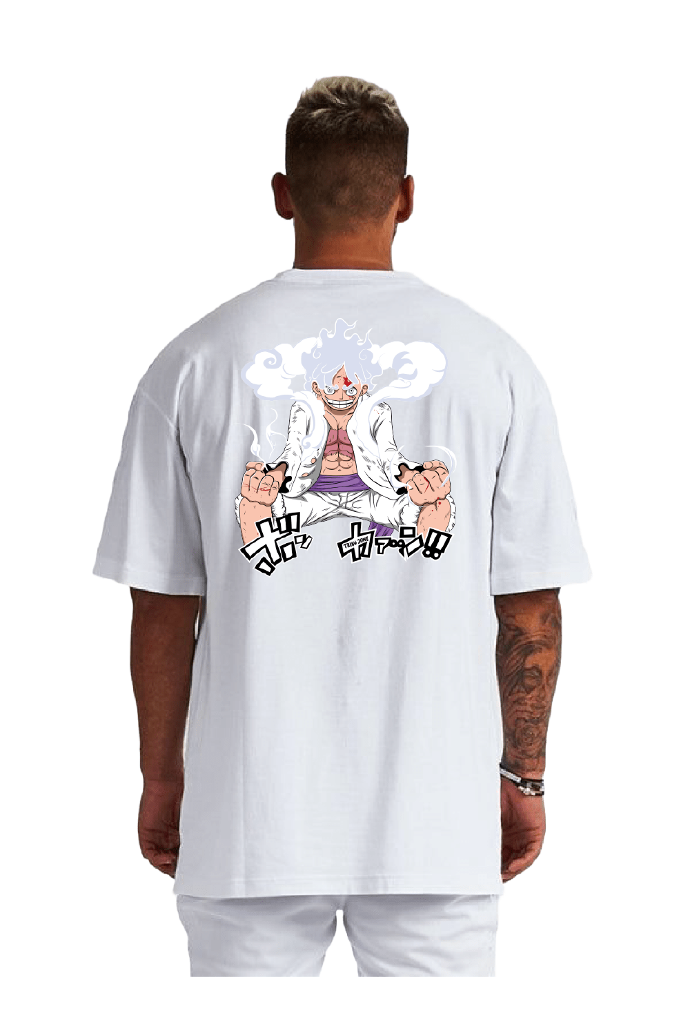 camiseta oversize anime