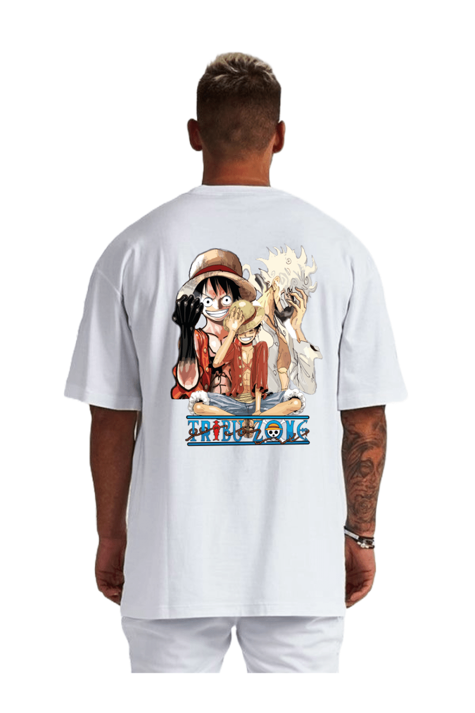 camiseta oversize anime