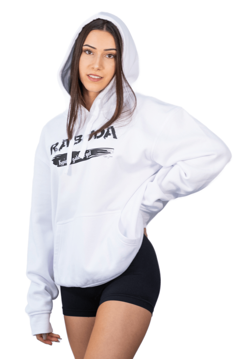 Sudadera con capucha rabuda