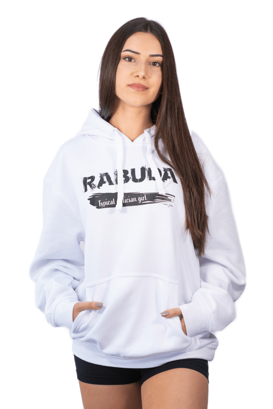 Sudadera con capucha rabuda