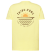 Camiseta Unisex amarilla Amanecer Tribu Zone