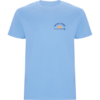 Camiseta Unisex azul celeste Amanecer Tribu Zone