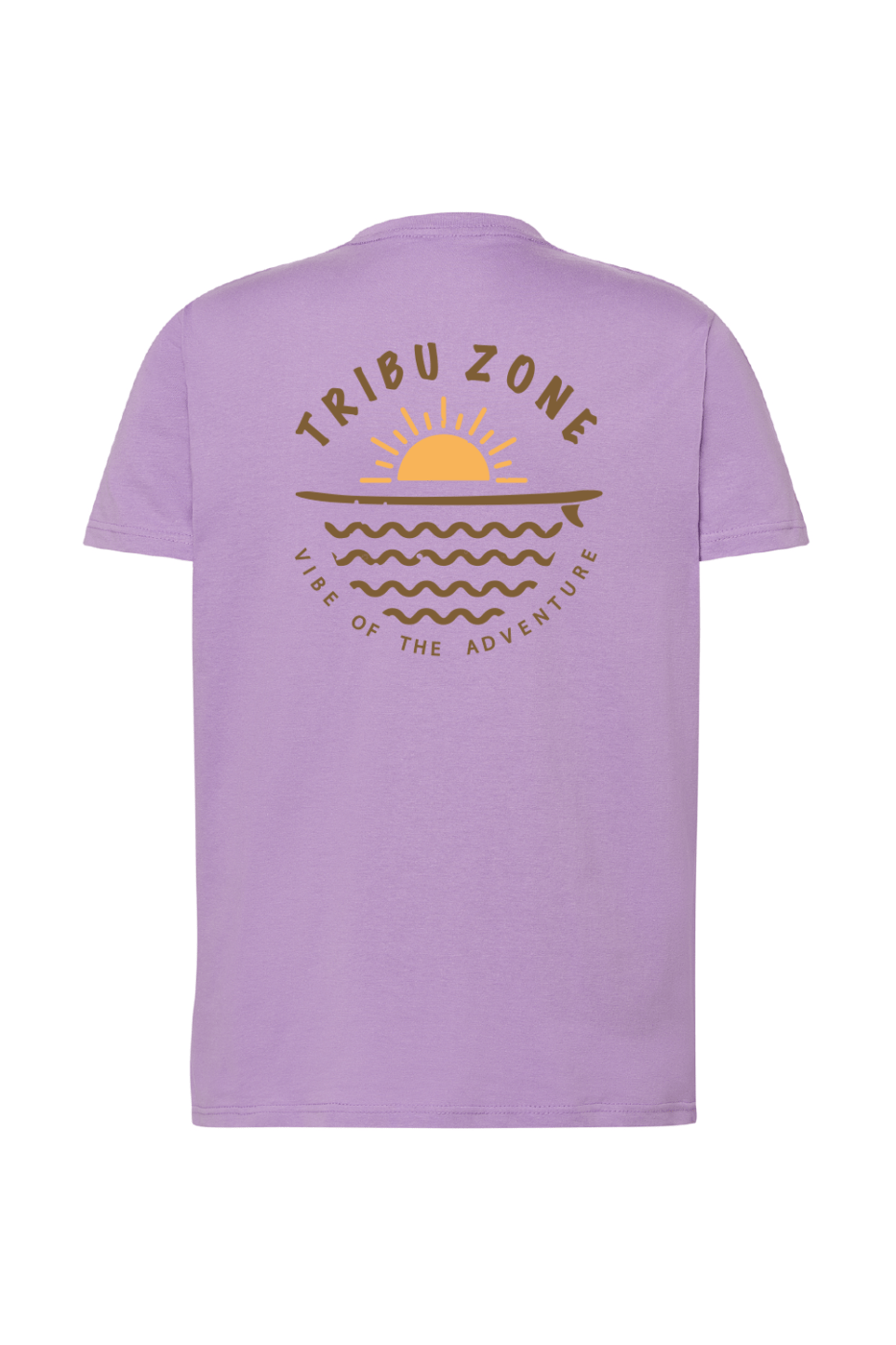 CAMISETA-UNISEX-LAVANDA-AMANECER-TRIBU-ZONE Camiseta Unisex lavanda Amanecer Tribu Zone