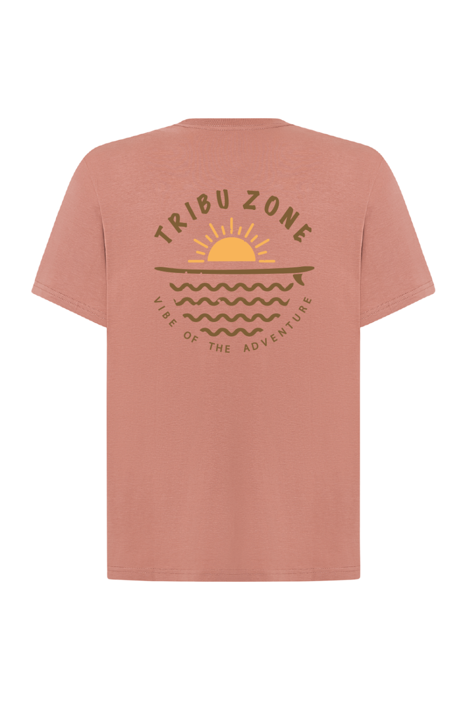 CAMISETA-UNISEX-ROSA-VINTAGE-AMANECER-TRIBU-ZONE-2 Camiseta Unisex rosa vintage Amanecer Tribu Zone