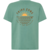 Camiseta Unisex verde Amanecer Tribu Zone