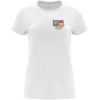 Camiseta chica blanca every day you make me happy en corte entallado