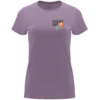 Camiseta chica lavanda every day you make me happy en corte entallado