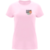 Camiseta chica rosa every day you make me happy en corte entallado