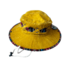 Gorro amarillo aventurero tipo étnico
