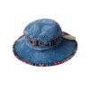 Gorro azul marino aventurero tipo étnico