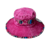 Gorro granate aventurero tipo étnico
