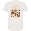 Camiseta Unisex blanco vintage Eu Son de Mecha Curta