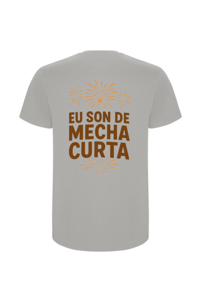 Camiseta Unisex Opalo Eu Son de Mecha Curta