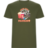 Camiseta Tribu Zone Nesta Vida Hai Moito Peliculero verde militar