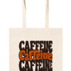 Bolsa “Needs Caffeine”  combina comodidad y actitud. En la parte frontal, el pequeño estampado con la palabra “NEEDS” y una taza de café refleja tu energía mañanera, mientras que en la parte trasera el diseño retro con el texto “CAFFEINE” en letras grandes y efecto vintage destaca tu pasión por la cafeína.