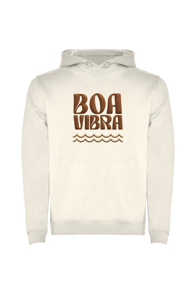 sudadera blanco vintage boa vibra