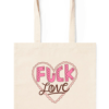 Bolsa Tote beige tribu zone fuck love