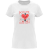 Camiseta blanca tribu zone kiss me