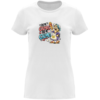 Camiseta chica ou te calmas ou te calmo blanca