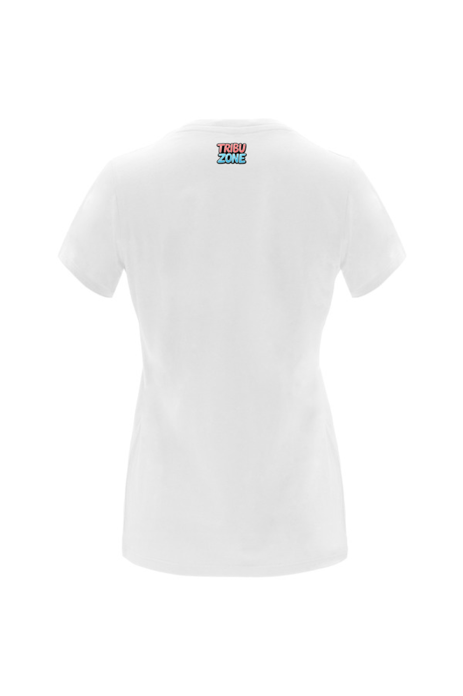 Camiseta chica ou te calmas ou te calmo blanca