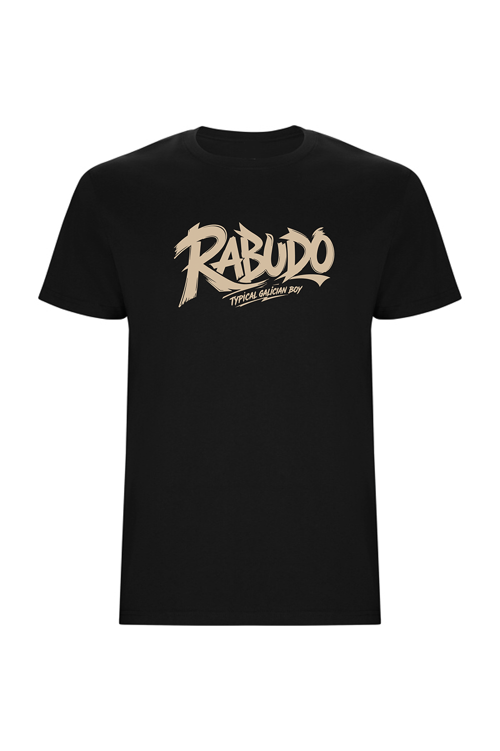 Camiseta Rabudo Typical Galician Boy, camiseta gallega con diseño urbano, ideal para regalo, moda casual y amantes de la retranca gallega