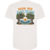 Camiseta unisex Tribu Zone con diseño Non Me Apures y Non Hai Presa. Inspiración gallega, naturaleza y estilo casual para disfrutar sin prisas.