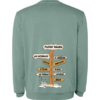 Sudadera unisex sin capucha Playas de Galicia de Tribu Zone, con diseño surfero y algunas de las playas gallegas más emblemáticas.