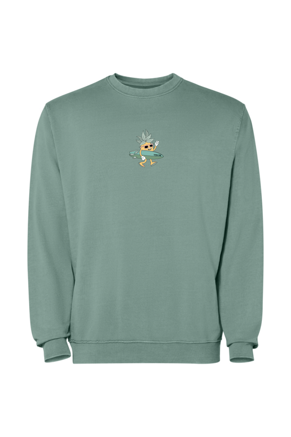 Sudadera unisex sin capucha Playas de Galicia de Tribu Zone, con diseño surfero y algunas de las playas gallegas más emblemáticas.