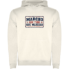 Sudadera unisex Marcho que teño que marchar de Tribu Zone. Diseño gallego con estilo vintage, humor y personalidad para llevar Galicia contigo.